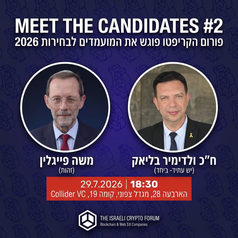 Cover Image for פגוש את המועמד #2- ולדימיר בליאק ומשה פייגלין במפגש לקראת בחירות 2026
