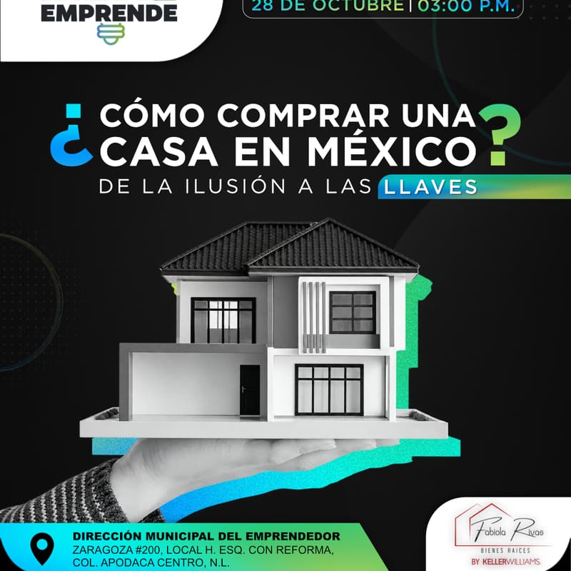 Cover Image for ¿CÓMO COMPRAR UNA CASA EN MÉXICO? DE LA ILUSIÓN A LAS LLAVES (PRESENCIAL)