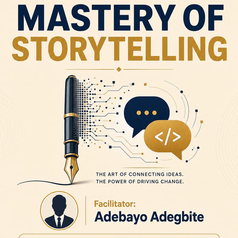 Cover Image for 🚀 The Storytelling Masterclass: Mastery of Storytelling