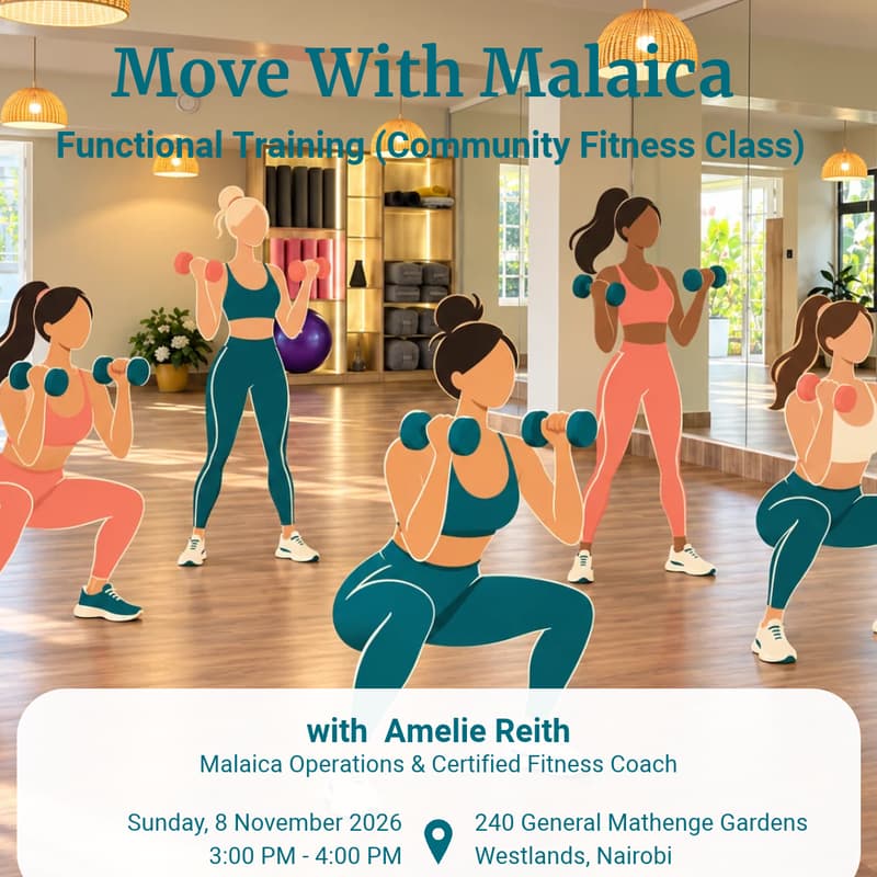 Cover Image for Move With Malaica - Functional Training (Community Fitness Class)