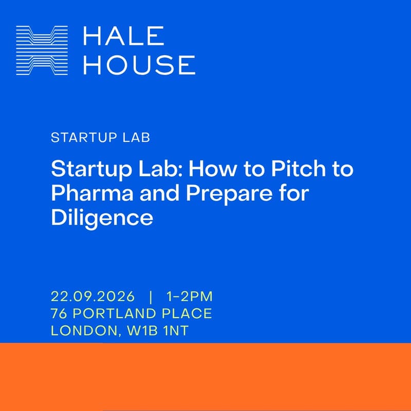 Cover Image for Startup Lab: How to Pitch to Pharma and Prepare for Diligence