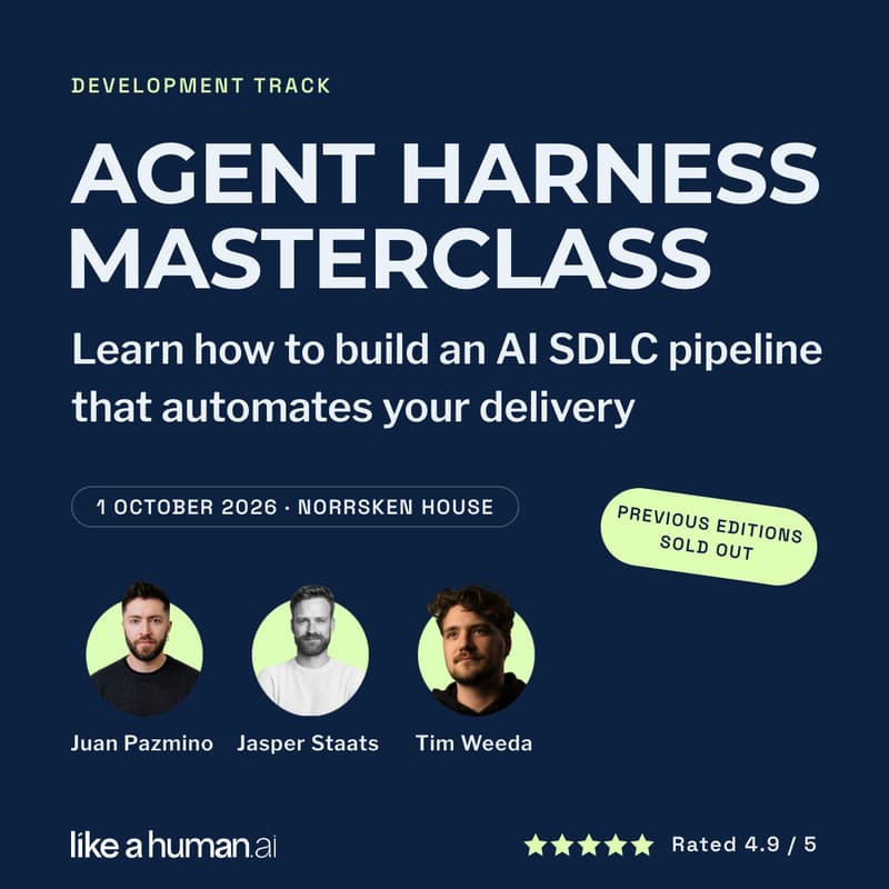 Cover Image for Agent Harness Masterclass: Learn how to build an AI SDLC pipeline that automates your delivery