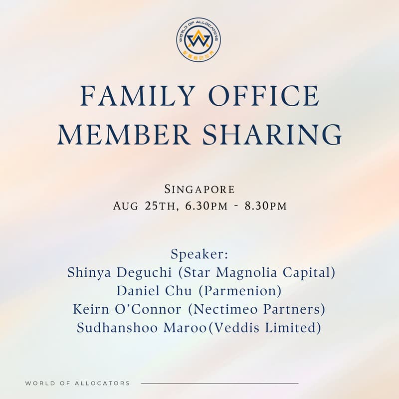 Cover Image for WOA Singapore Presents... Inside a Family Office: From Structure to Practice
