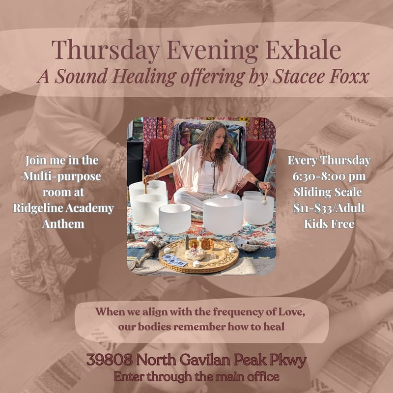 Cover Image for Thursday Evening Exhale