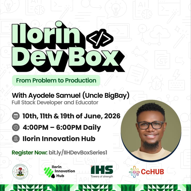 Cover Image for Ilorin</>DevBox Series: From Problem to Production