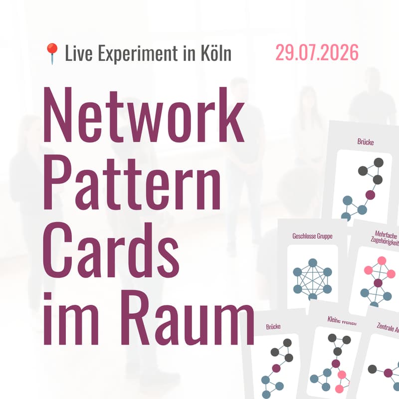 Cover Image for Network Pattern Cards im Raum - Live Experiment in Köln