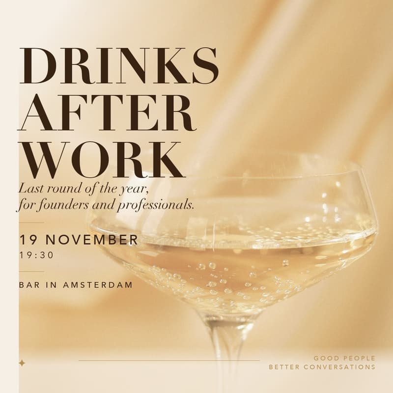 Cover Image for 🍸 Aureum Drinks — Meet Founders, Entrepreneurs & Professionals