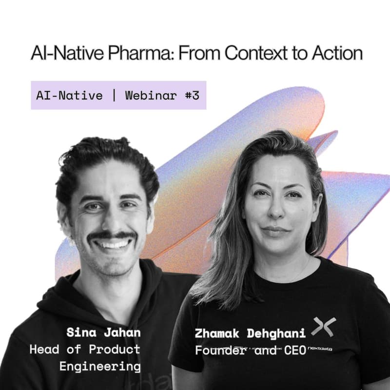 Cover Image for AI-Native Pharma: From Context to Action