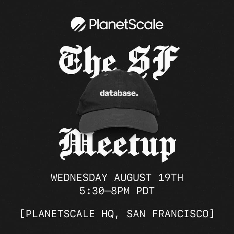 Cover Image for THE SF DATABASE MEETUP: AUGUST