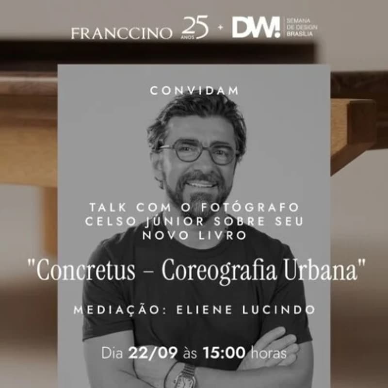 Cover Image for Pré-lançamento do livro "Concretus - coreografia urbana" de Celso Júnior