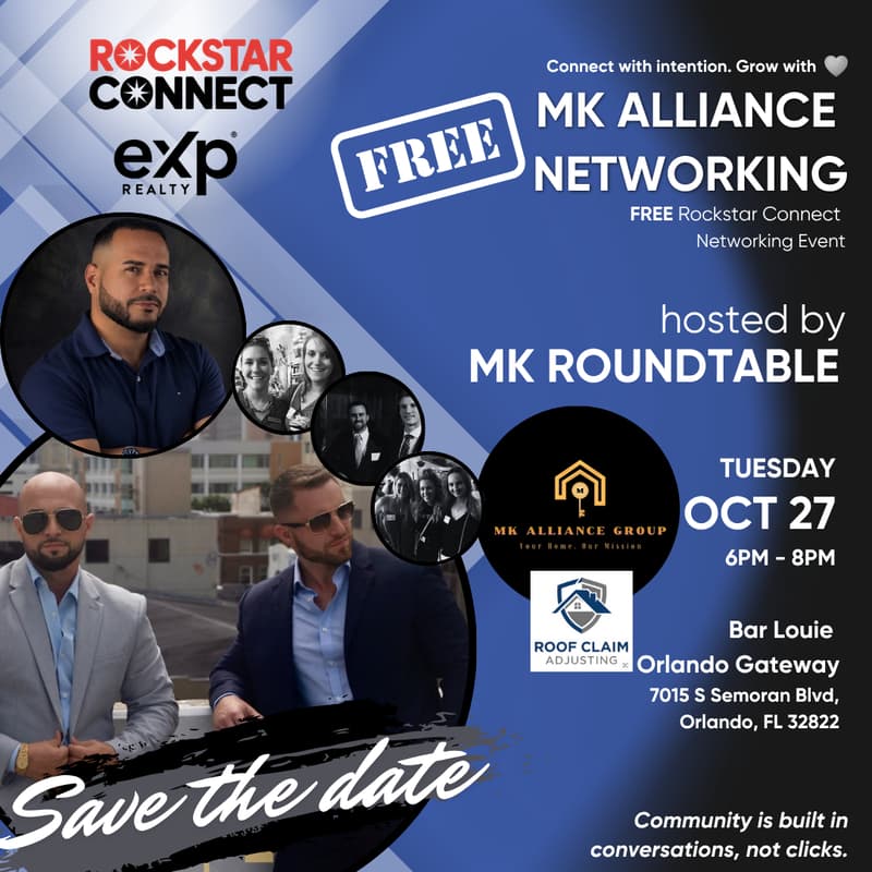 Cover Image for Free Rockstar Connect MK Alliance Networking Event (October)