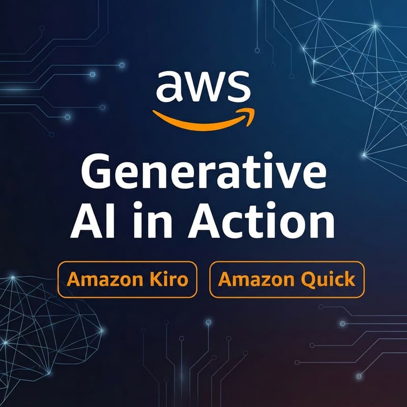 Cover Image for AI in Action for EDU & Public Sector: Building Real Solutions with Amazon Quick and Kiro - AUS