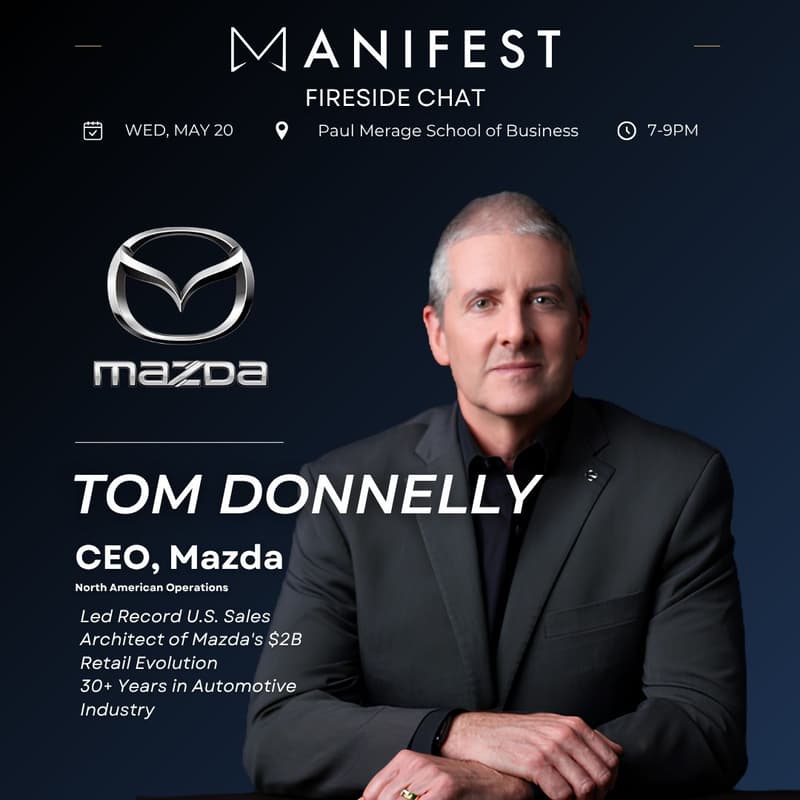 Cover Image for Fireside Chat w/ Tom Donnelly, President & CEO @ Mazda