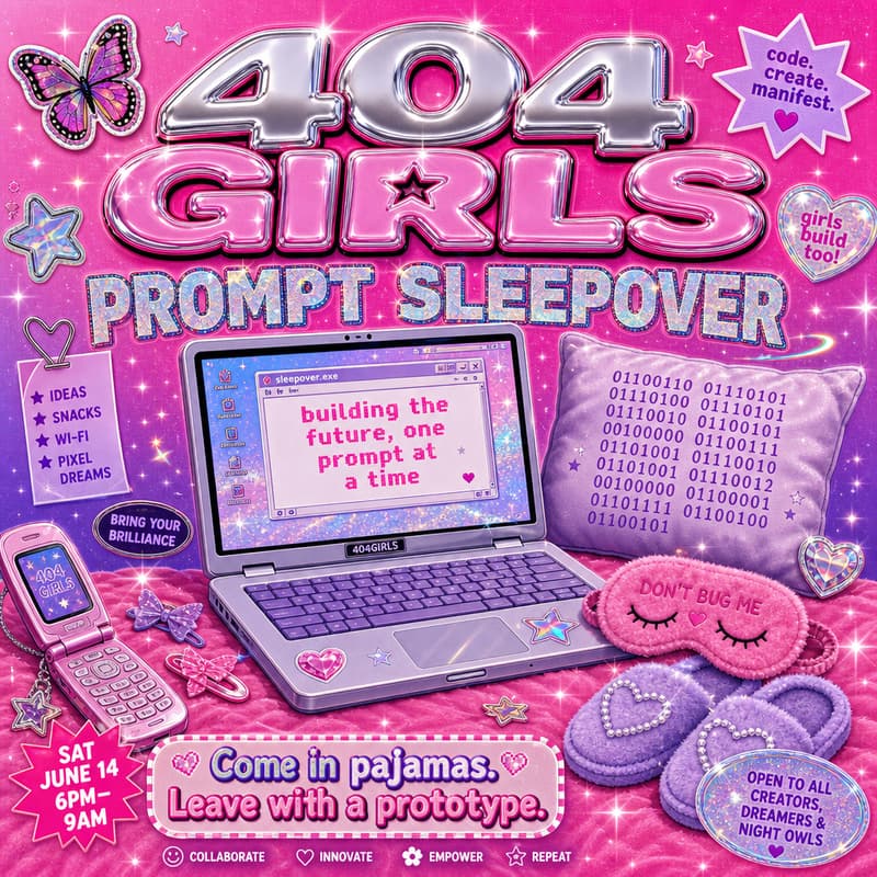 Cover Image for 404 Girls: Prompt Sleepover