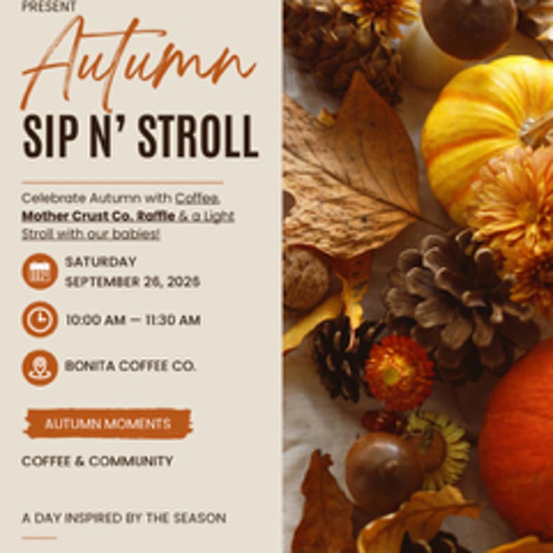 Cover Image for Bonita Coffee Co. Sip N’ Stroll