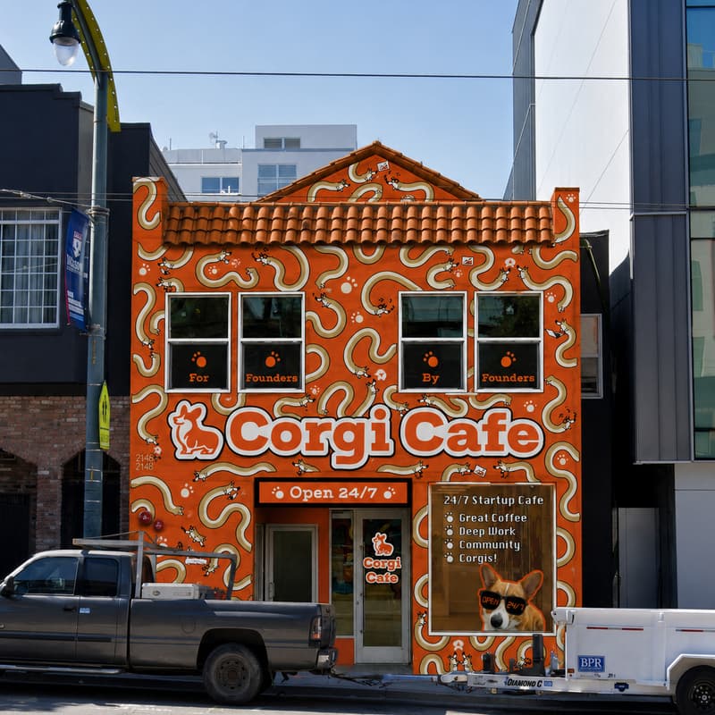 Cover Image for Corgi Cafe: Dogpatch Open House