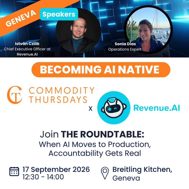 Cover Image for Lunch Roundtable: Becoming AI Native – When AI Moves to Production, Accountability Gets Real
