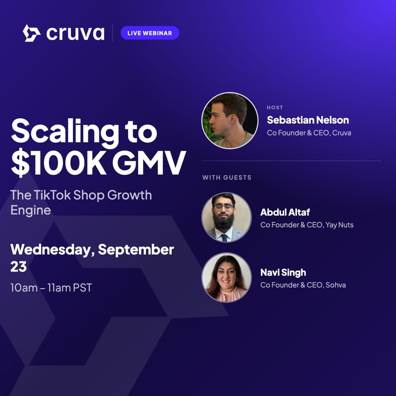 Cover Image for Scaling to $100K GMV: The TikTok Shop Growth Engine