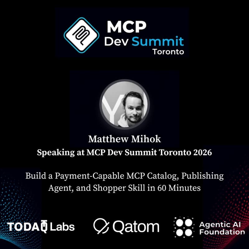 Cover Image for Qatom by Matthew Mihok : Workshop at the MCP Dev Summit Toronto 2026