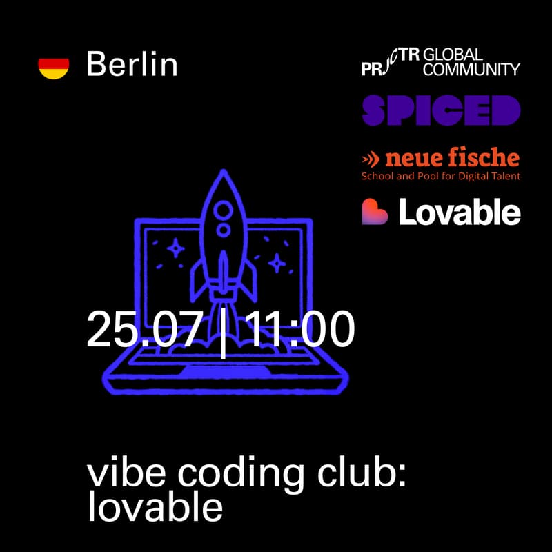 Cover Image for Berlin. Vibe Coding Club: Lovable