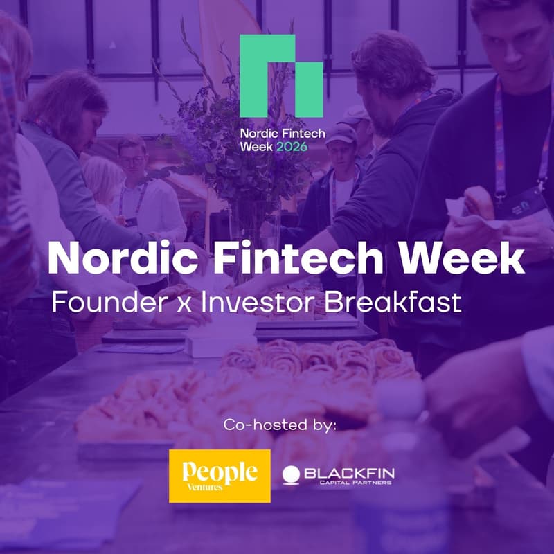 Cover Image for Nordic Fintech Week: Investor x Founder Networking Breakfast