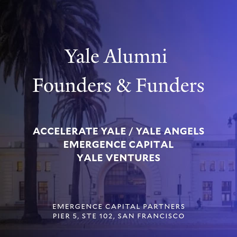 Cover Image for Yale Alumni Founders & Funders: San Francisco