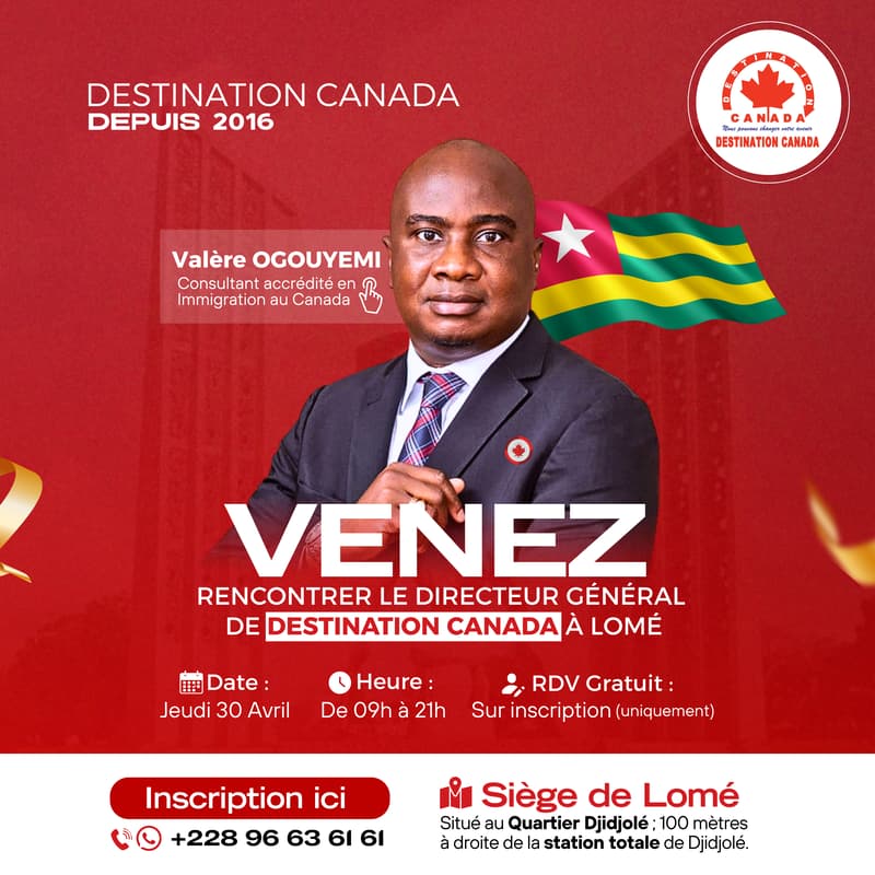 Cover Image for Rencontre gratuite avec notre Directeur Général à Lomé