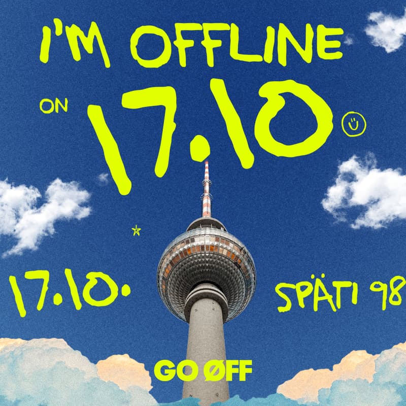 Cover Image for GO ØFF Vol. 1 - Berlin's first real phoneless rave