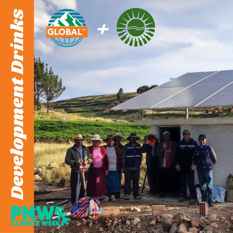 Cover Image for Development Drinks: First-Mile Climate Solutions