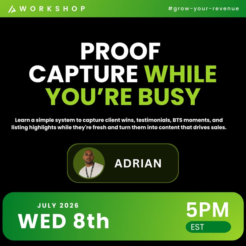 Cover Image for Proof Capture While You’re Busy