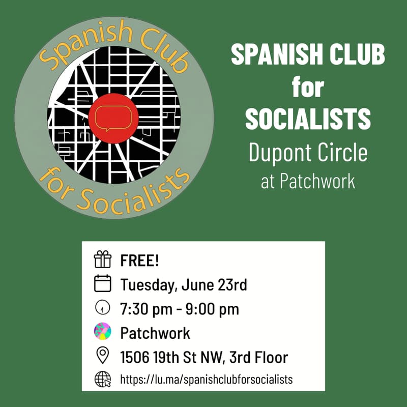 Cover Image for Spanish Club for Socialists Dupont Cirle at Patchwork