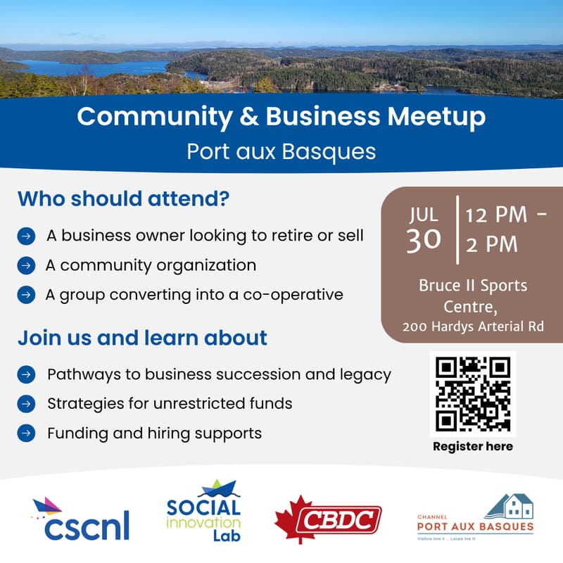 Cover Image for Port aux Basques Community & Business Meetup