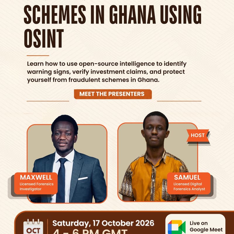 Cover Image for Spotting Fake Investment Schemes in Ghana Using OSINT
