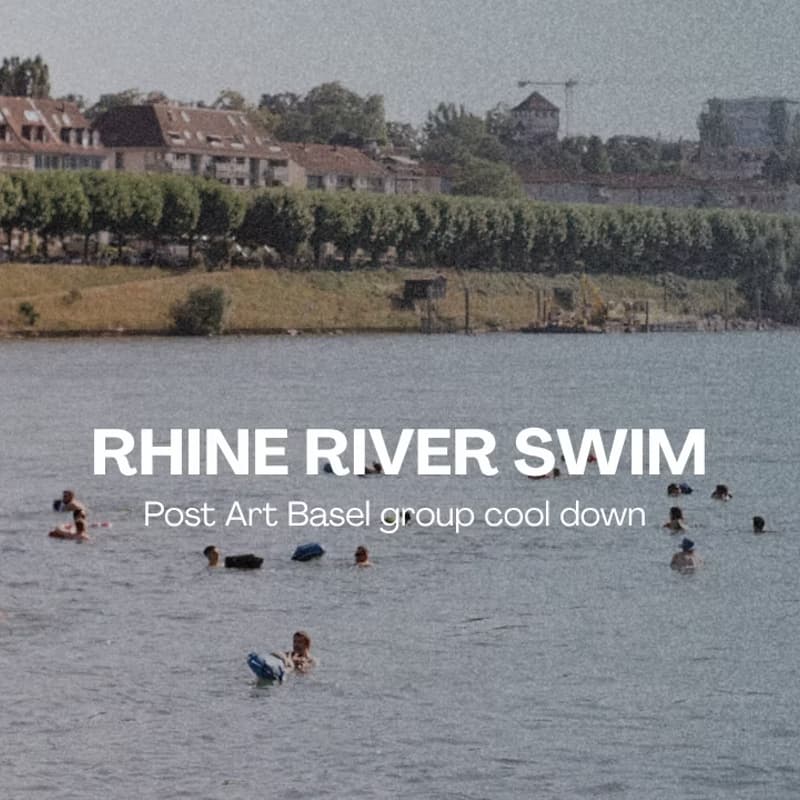Cover Image for Post - Art Swim in the Rhine