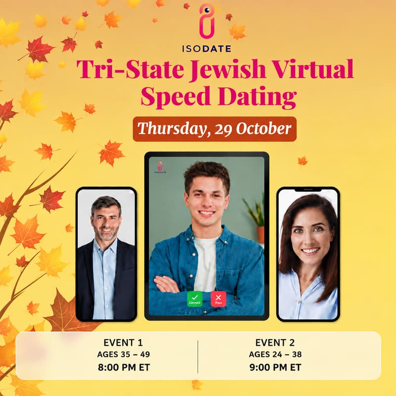 Cover Image for Tri-State Jewish Video Speed Dating
