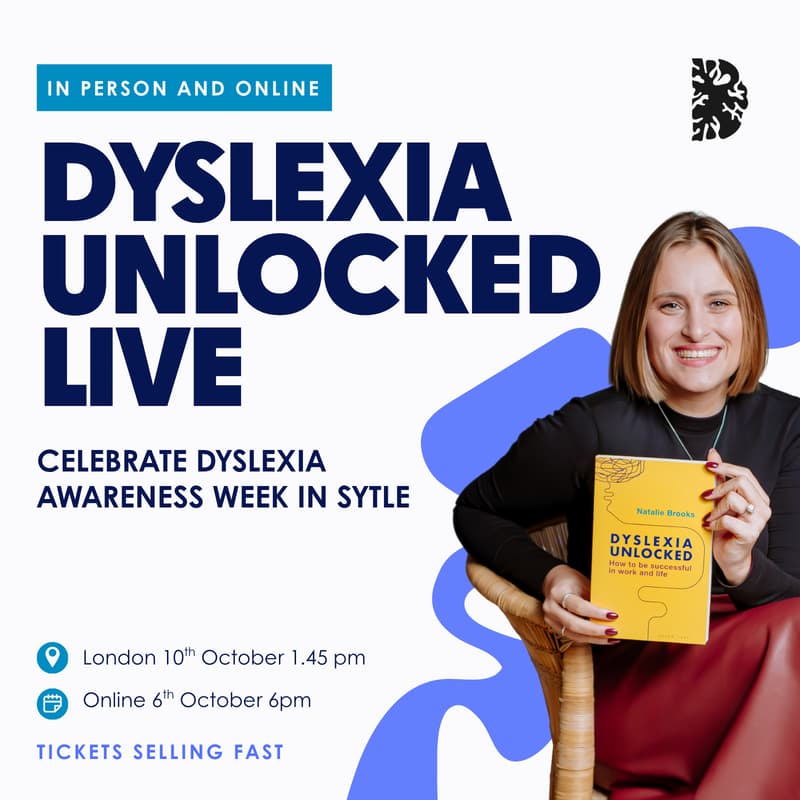 Cover Image for London: Dyslexia Unlocked Live