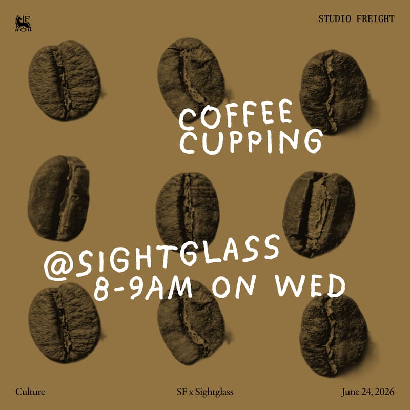 Cover Image for Coffee Cupping with Studio Freight + Sightglass