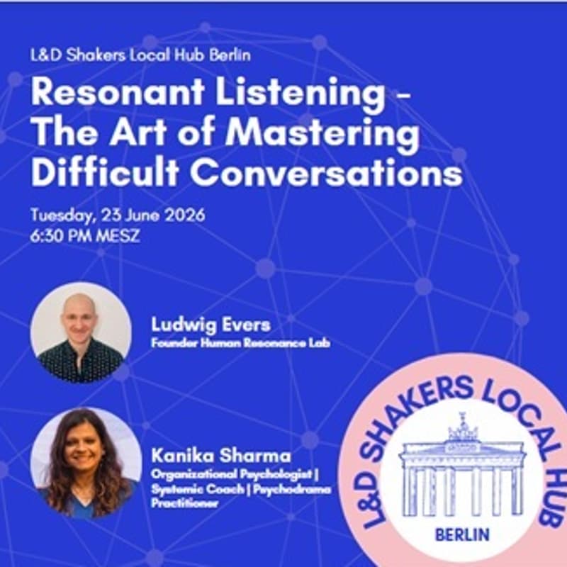 Cover Image for Local Hub Berlin - The Art of Mastering Difficult Conversations