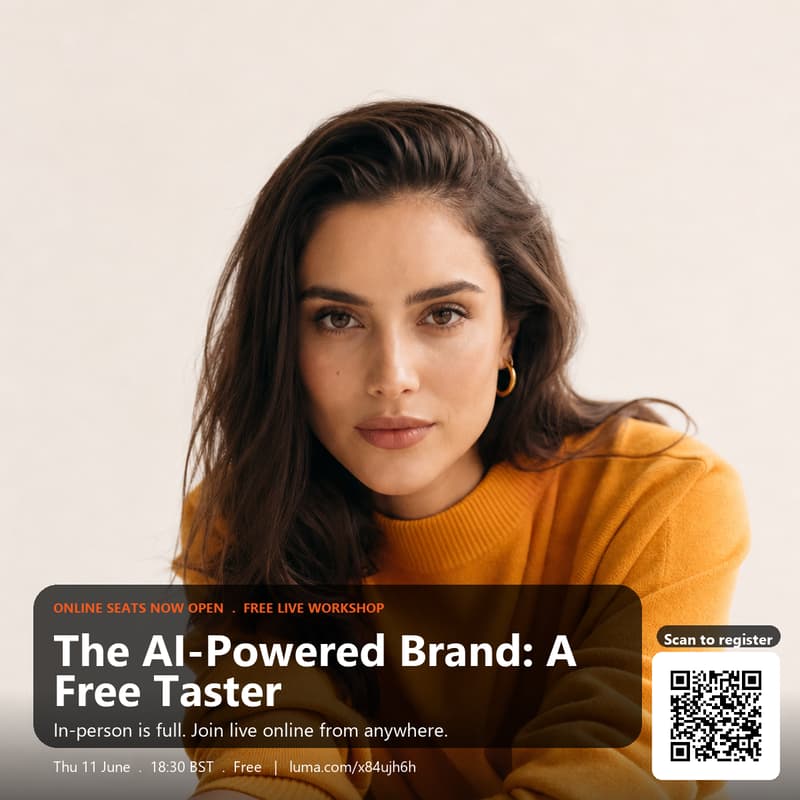Cover Image for The AI-Powered Brand: A Free Taster (Live Online)
