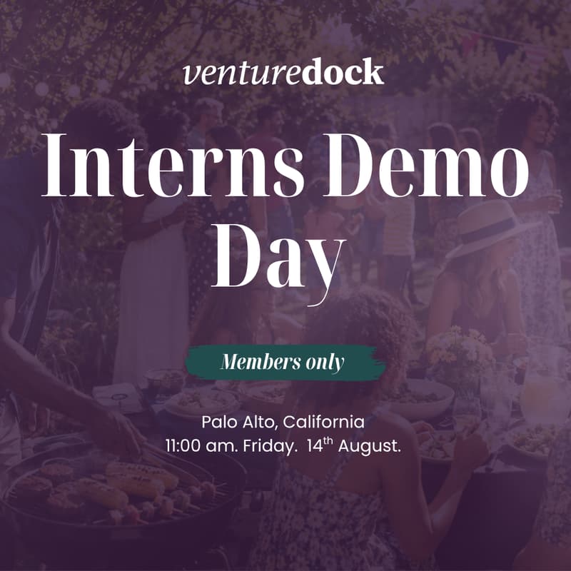 Cover Image for Venture Dock Interns Demo Day