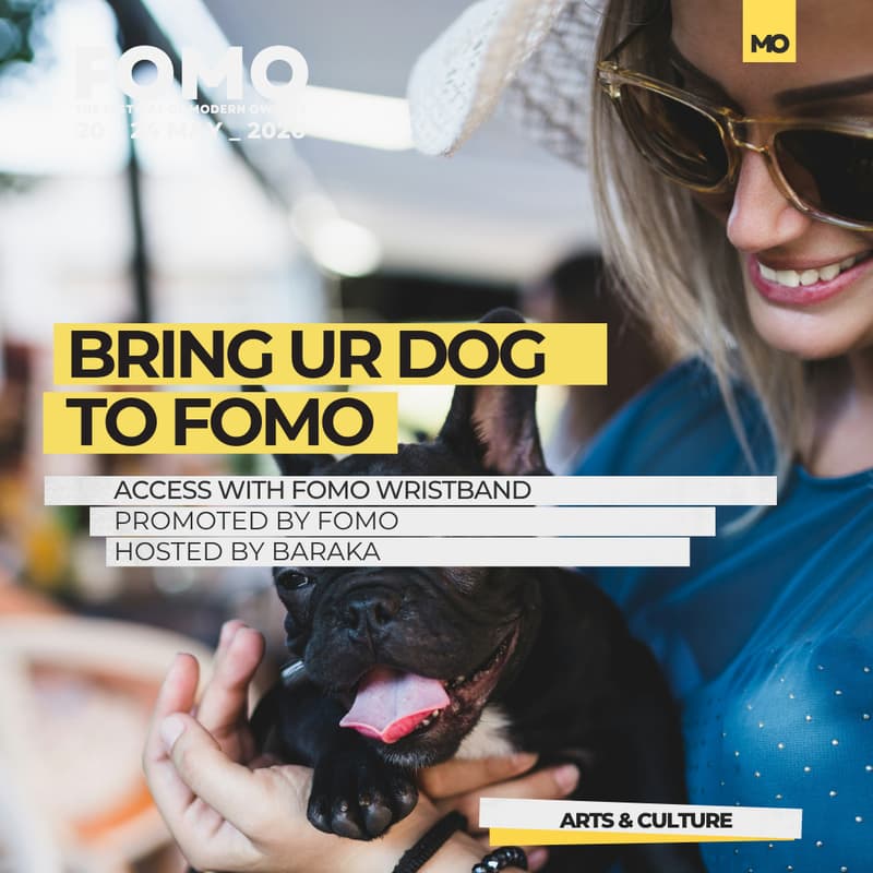 Cover Image for Bring your dogs to FOMO