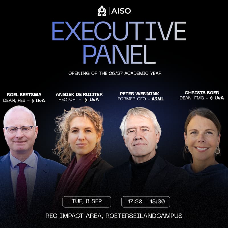Cover Image for Peter Wennink at the University of Amsterdam | Executive Session