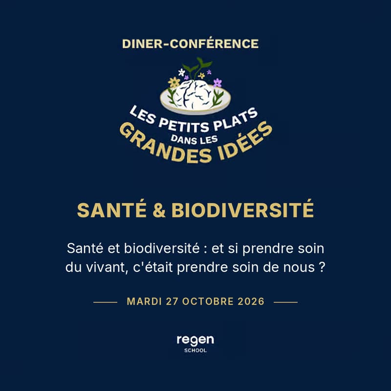 Cover Image for Dîner-Conférence - Santé et Biodiversité