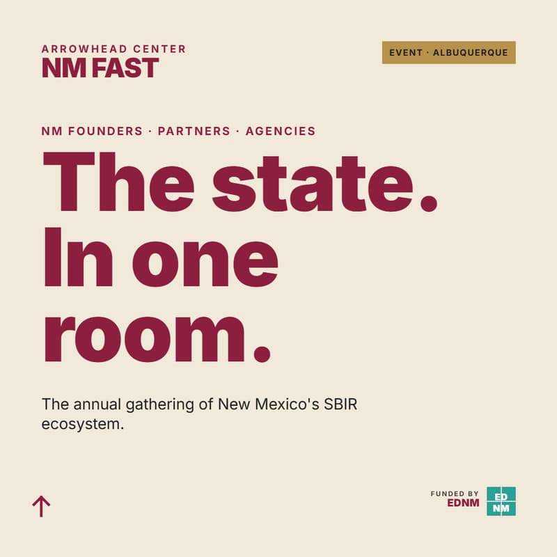 Cover Image for NM SBIR Event