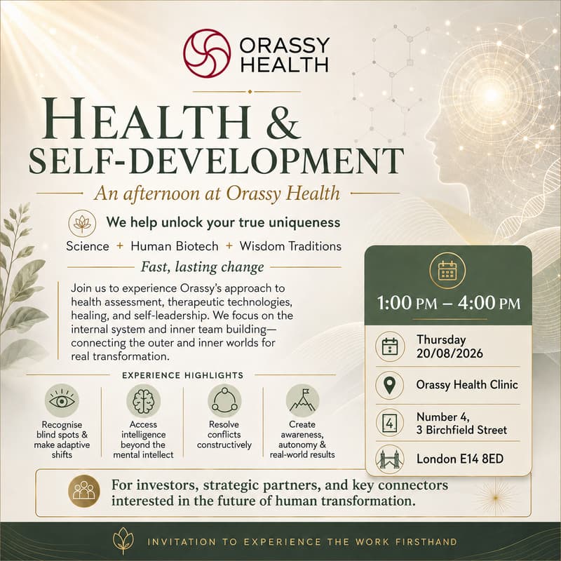 Cover Image for Orassy Talks - Health and Self Development