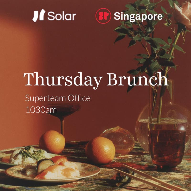 Cover Image for Brunch with Solar & Superteam