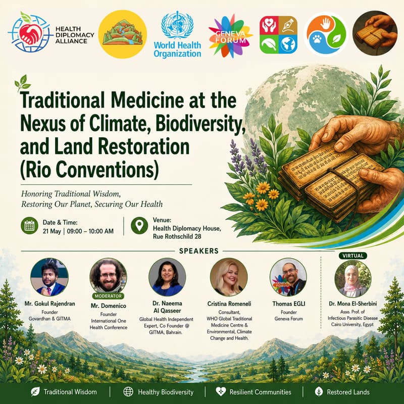 Cover Image for Traditional Medicine at the Nexus of Climate, Biodiversity, and Land Restoration (Rio Conventions)