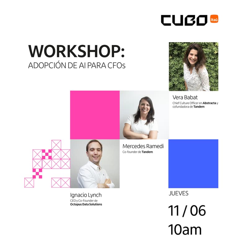 Cover Image for Workshop: Adopción de AI para CFOs