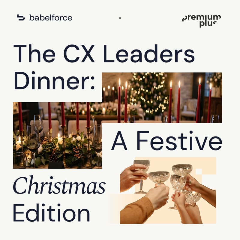 Cover Image for The CX Leaders' Dinner: A Christmas Edition · Networking Event