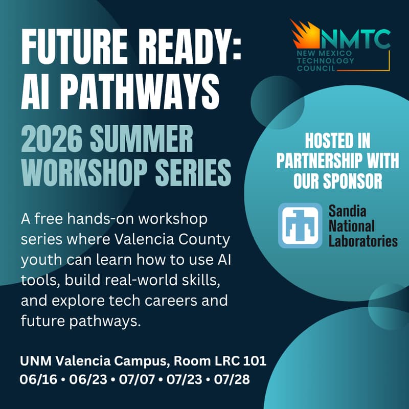 Cover Image for Future Ready AI Session 5: Jobs, Skills, and Opportunities in New Mexico